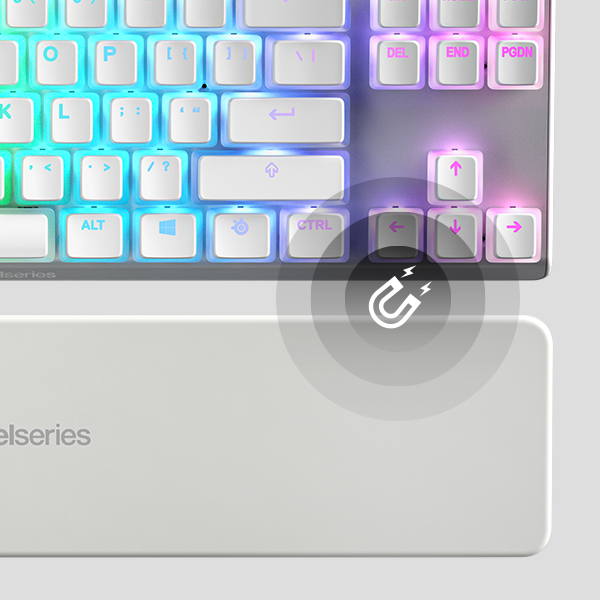 SteelSeries 64656 Apex 7 TKL Ghost Gaming Keyboard, RGB LED Backlight, –  Network Hardwares