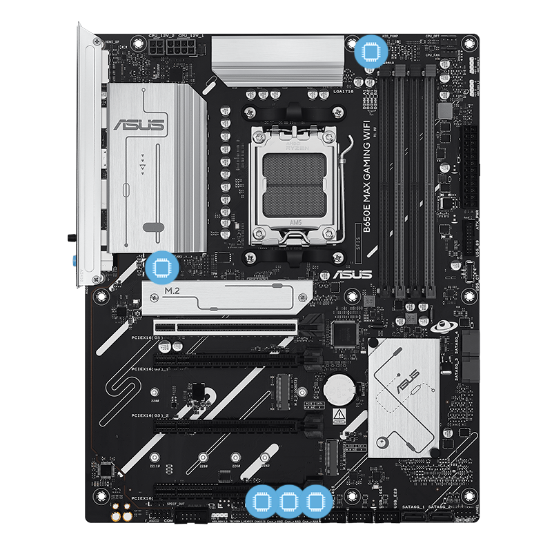 ASUS Mainboard mit intelligentem Schutzbild