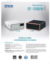 V11H914120, Proyector Láser Portátil para Entretenimiento Epson EF-100  Negro, Cine en Casa, Proyectores, Para el hogar