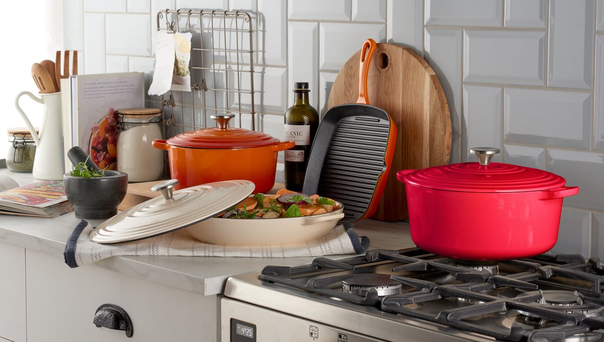 Buy Argos Home 3.3 Litre Cast Iron Casserole Dish - Cream, Oven and  casserole dishes