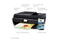 slide 1 of 8, zoom in, hp officejet 5258 all-in-one printer