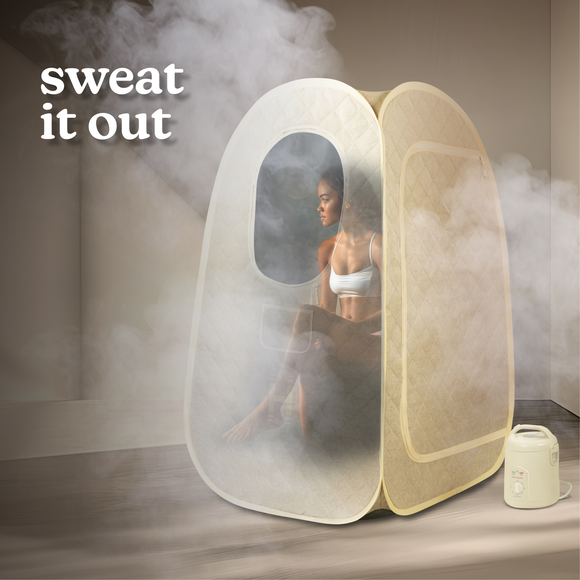 スチームサウナ 3L Homedics Saunazen Portable Steam Sauna | Costco
