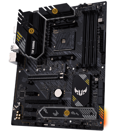 ASUS TUF GAMING B550-PLUS AM4 ATX AMD Motherboard - Newegg.com