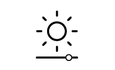 High brightness for brilliant images.