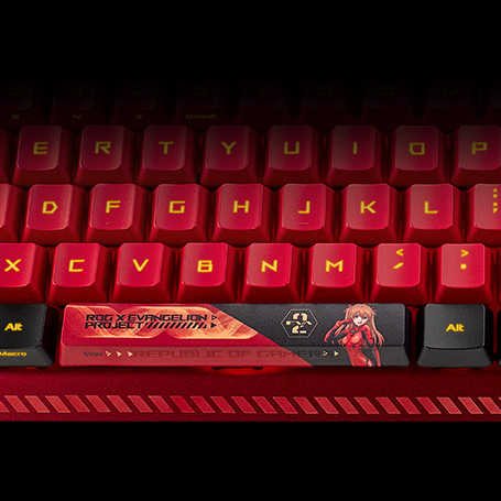 ASUS ROG STRIX SCOPE RX RED U.S.アスカ仕様 ROG Strix Scope RX EVA-02 Edition | Keyboards | ROG USA