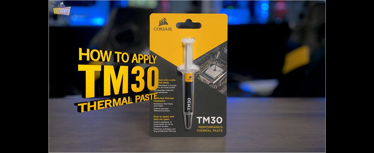 Corsair TM30 Performance Thermal Paste - 3g [CT-9010001-WW] - $18.95 incl  GST : 1stWave Technologies, :: UNLEASH THE POWER :: Create the Custom  Gaming PC of your dreams