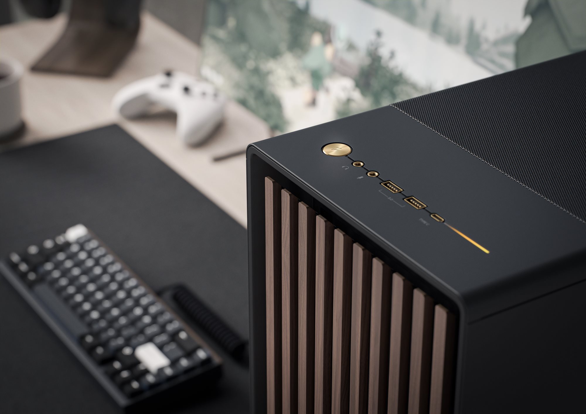 Fractal Design North Mesh - Charcoal Black - Gehäuse - Miditower