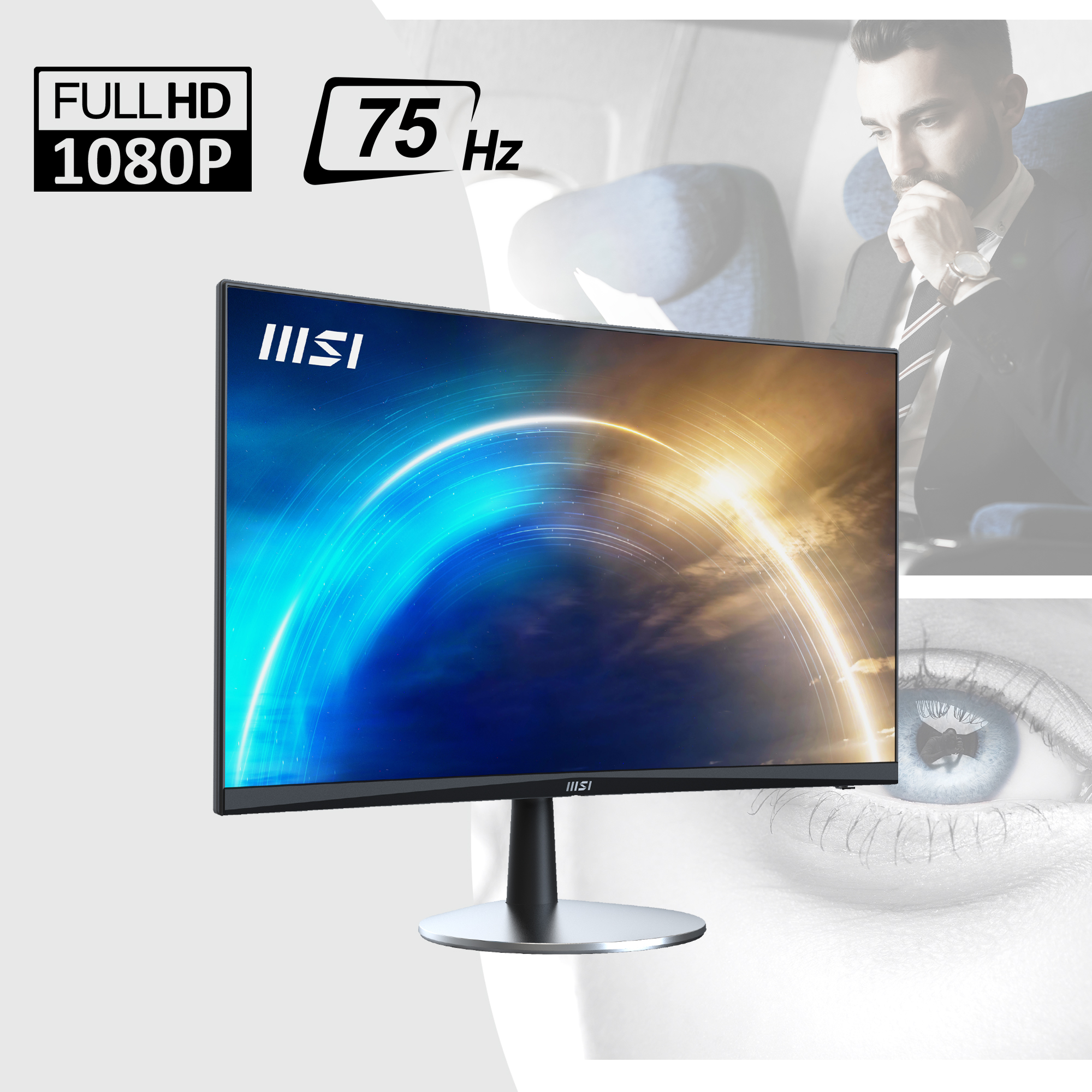 Écran 23.8 Full HD MSI Pro Modern MD241P (9S6-3PA59H-001) prix Maroc