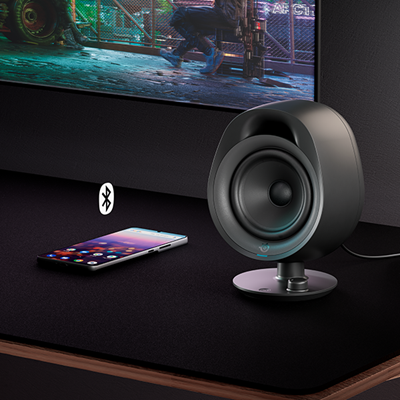 SteelSeries Arena 3 Bluetooth Gaming Speakers with Polished 4