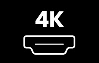 4K compatible via HDMI 2.0