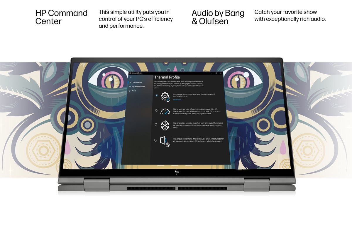 HP ENVY x360 15.6"" Touch Laptop, AMD Ryzen 5, 12GB, 256GB