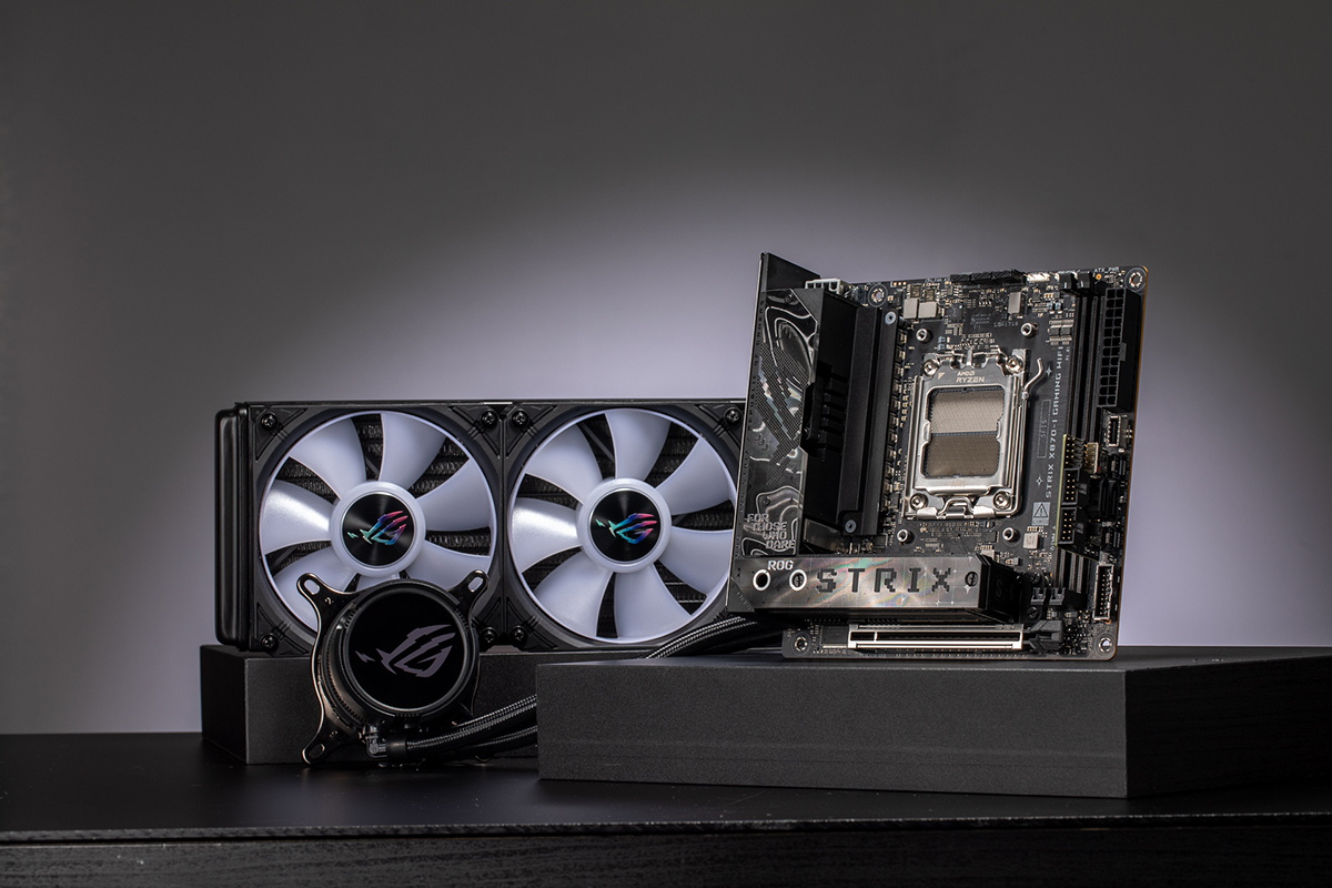 X870-I Mainboard Szenario Foto