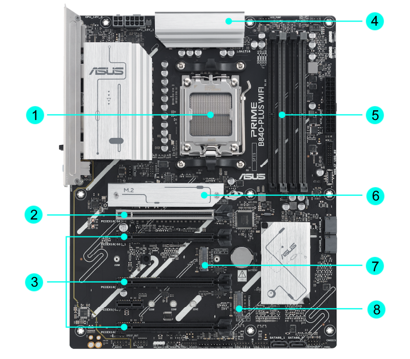 Asus Prime B840-PLUS WIFI PRIME B840-PLUS WIFI | PC-Canada