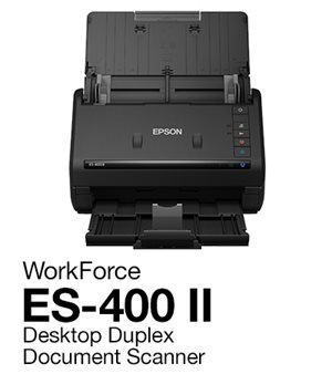 WorkForce ES-500W II Wireless Duplex Desktop Document Scanner