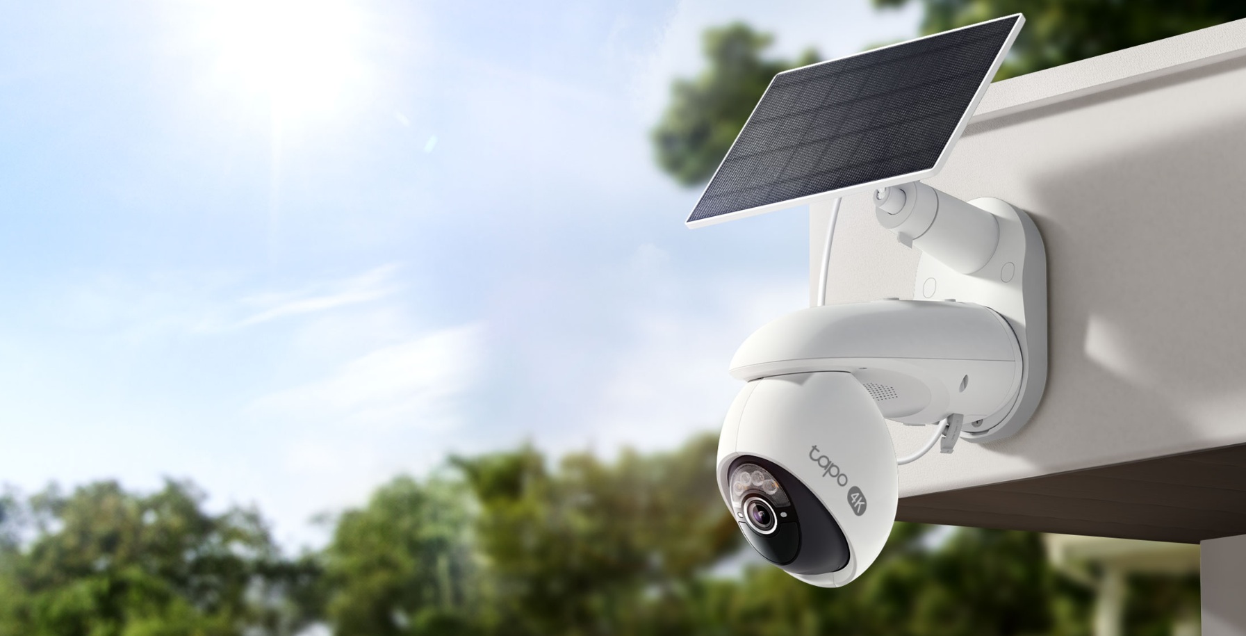 Buy Tapo C660 4K Solar-Powered Pan/Tilt Security Camera Kit | CCTV