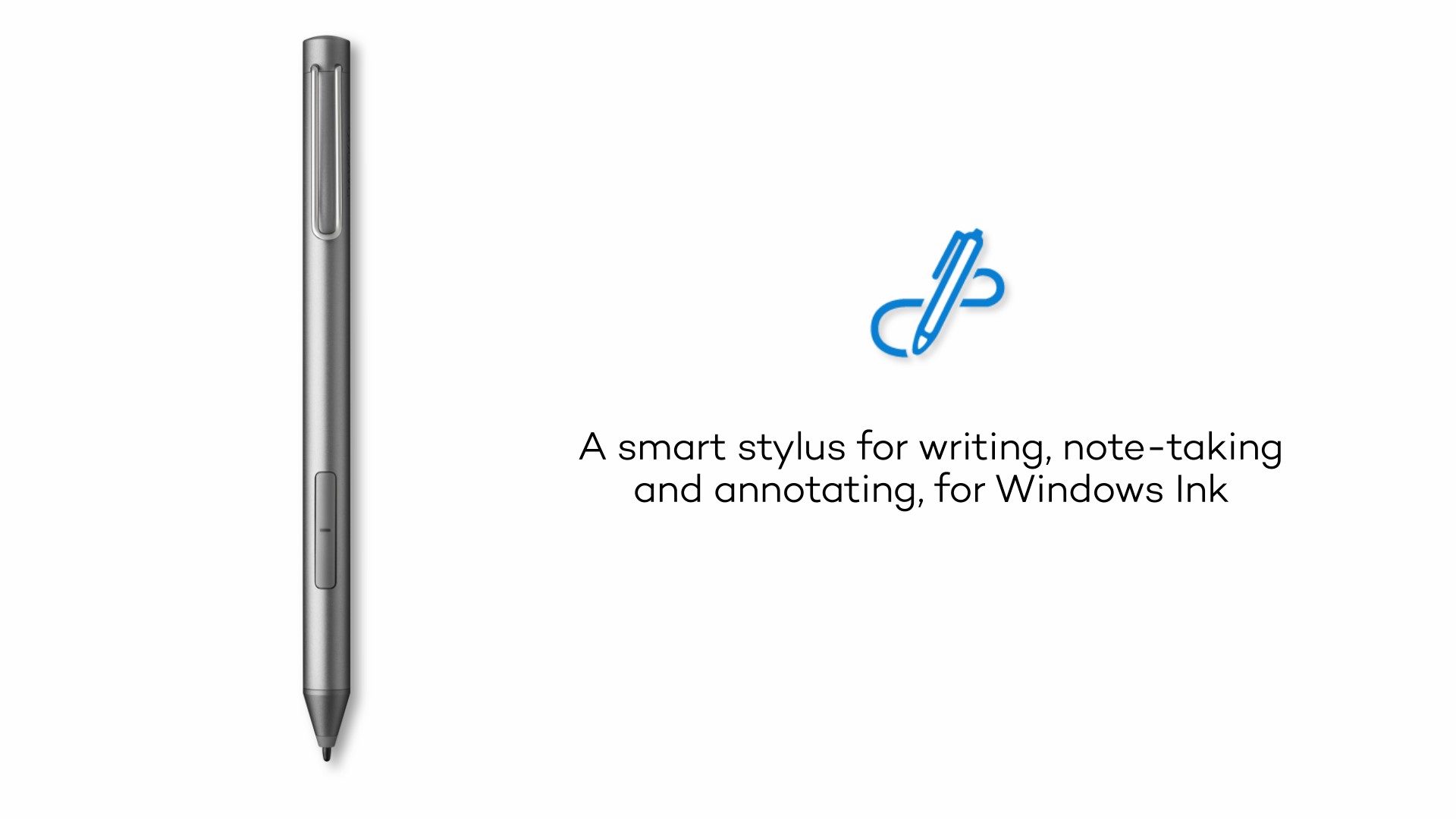 Bamboo Ink active stylus Microsoft Pen Protocol gray