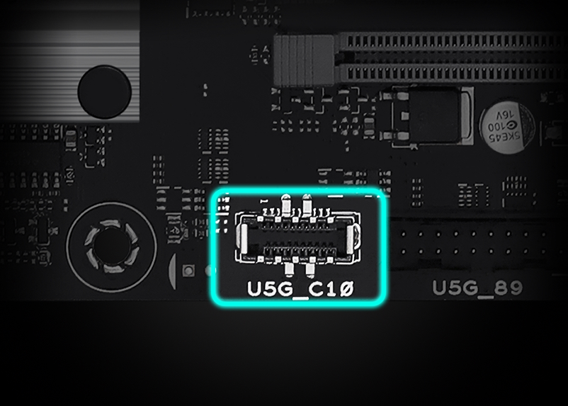 Front USB 5 Gbps Type-C®