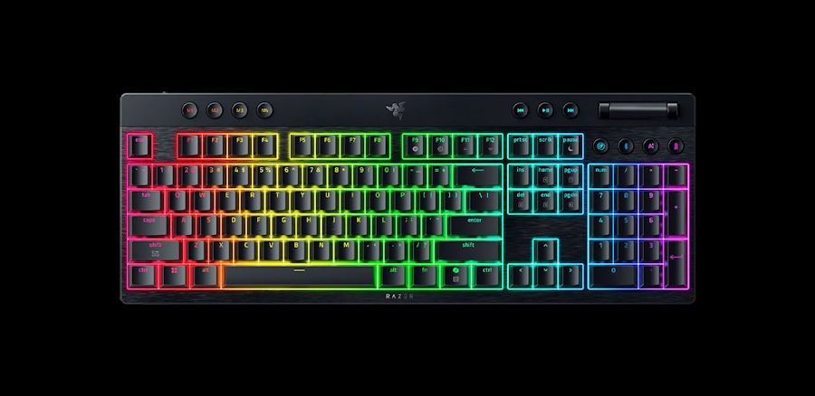 Razer BlackWidow V4 Low profile HyperSpeed Wireless Full Size