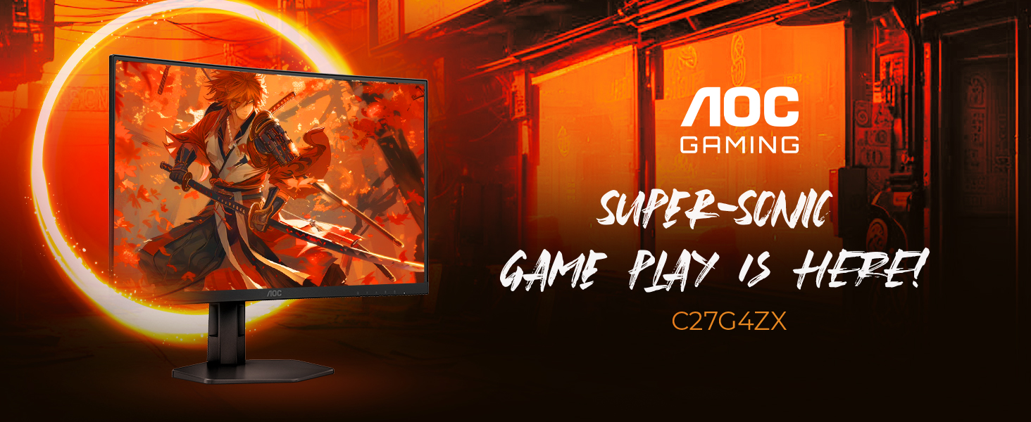 AOC C27G4ZX Gaming Monitor - Thumbnail 2