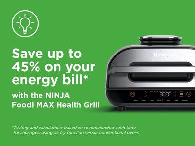 Ninja Foodi AG551UK Max 6-in-1 Health Grill & Air Fryer