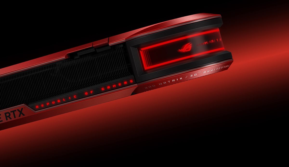 Aura Sync of ROG Matrix graphics card