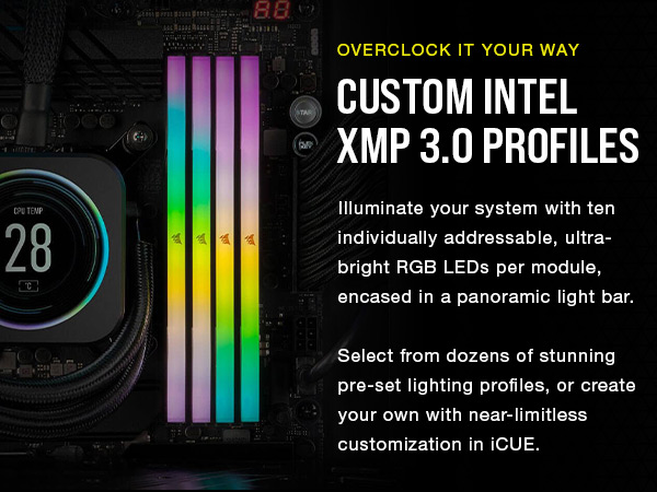 CUSTOM INTEL XMP 3.0 PROFILES