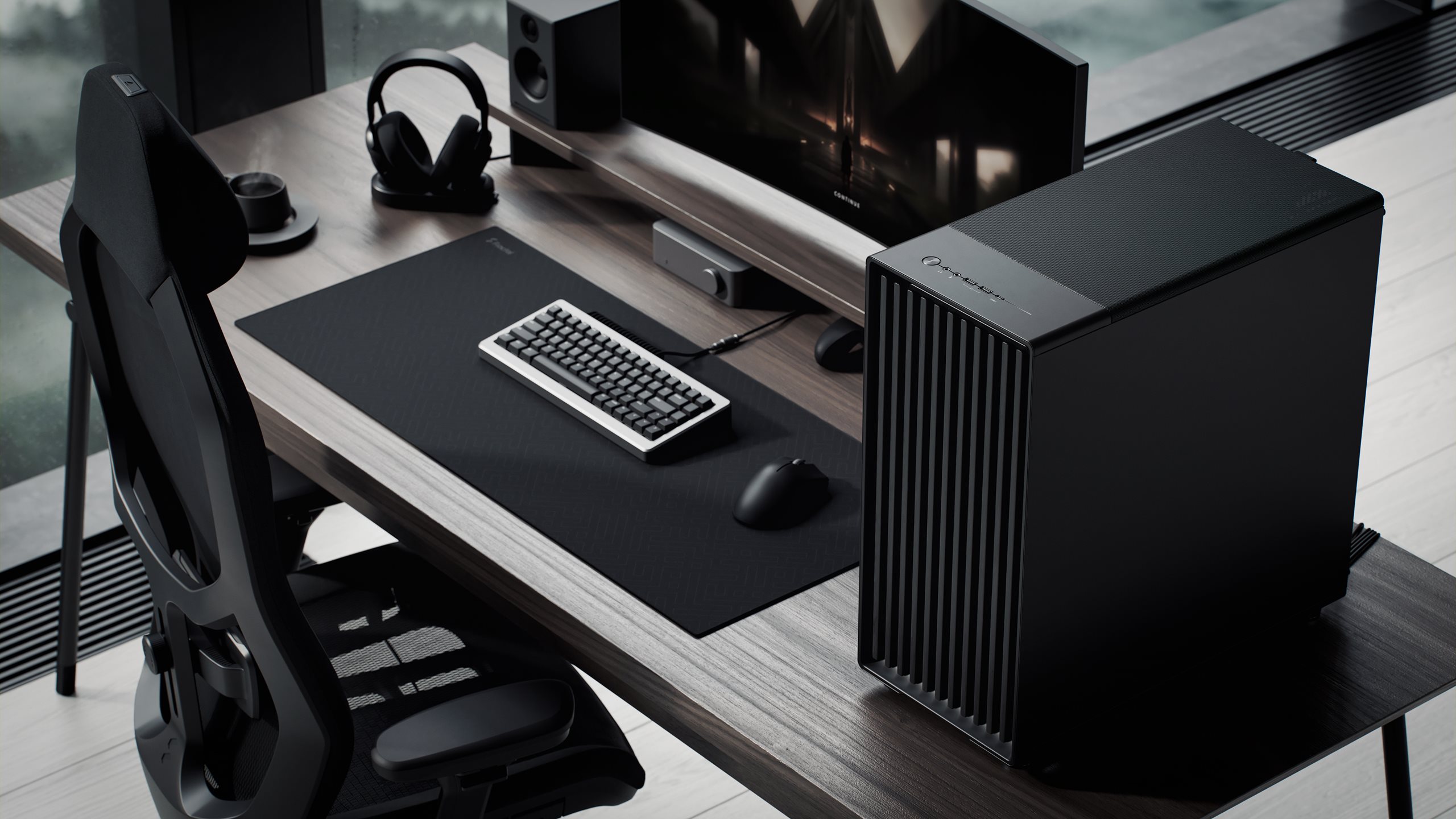 Fractal Design North XL Momentum Edition Black - Three powerful