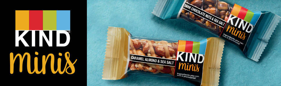 KIND Bars mini low calorie granola bar healthy snacks
