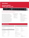 CyberPower OR700LCDRM1U Smart App LCD UPS - Data Sheet
