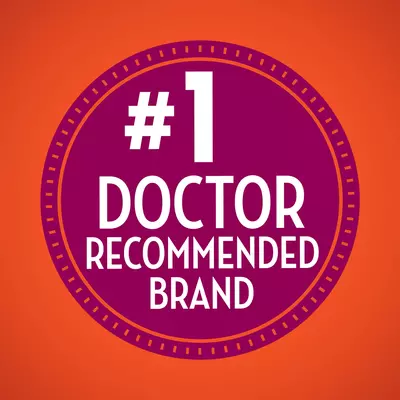 #1 Doctor Recommended Brand