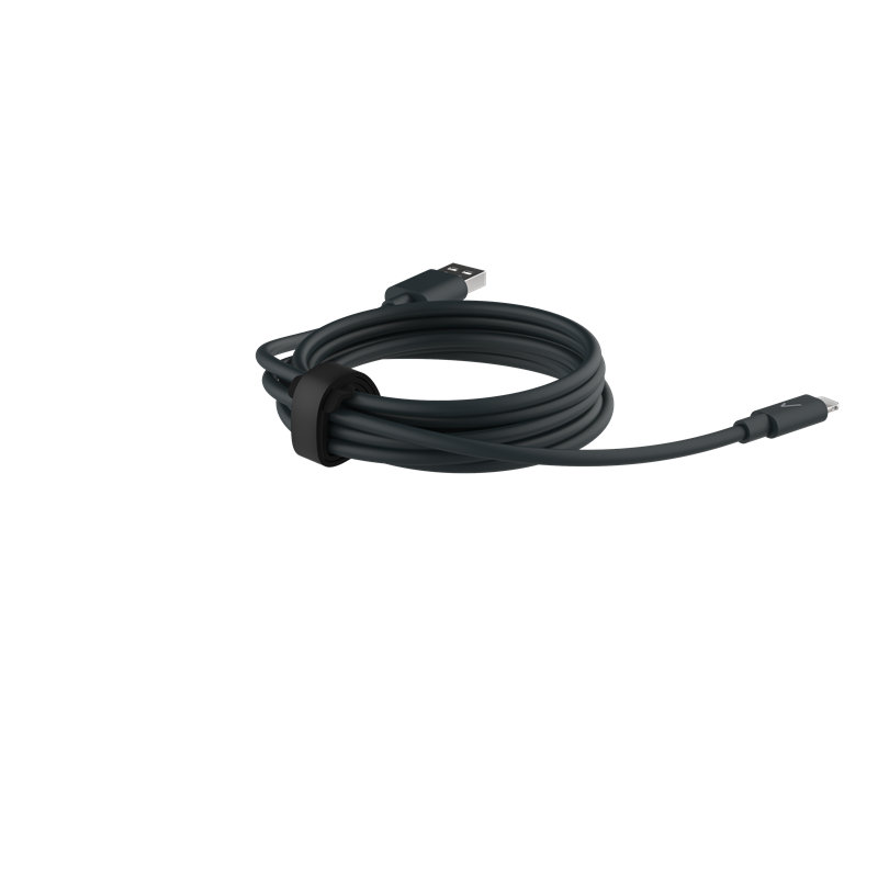 Verizon Braided Cable USB-A to Lightning, 10ft, Eco-Friendly Fast Charging