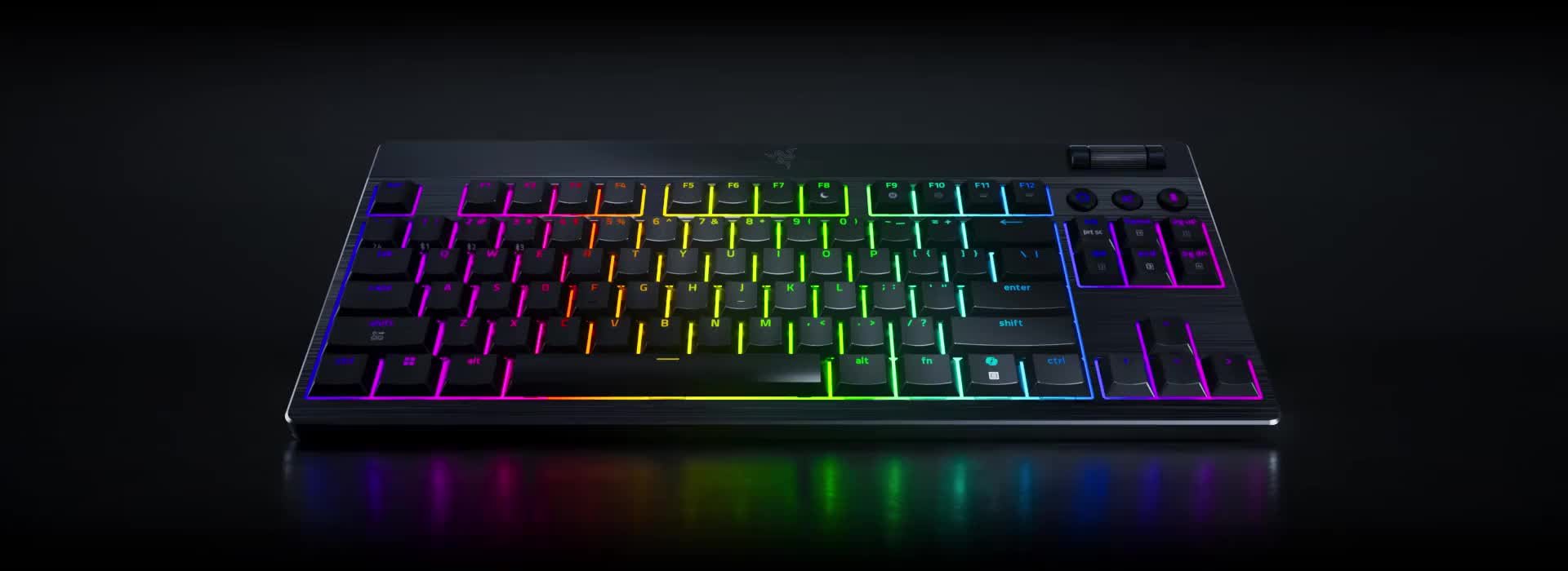 Razer BlackWidow V4 Low profile HyperSpeed Wireless TKL Mechanical