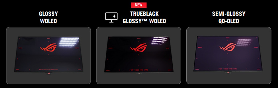 Exclusive TrueBlack Glossy™ OLED