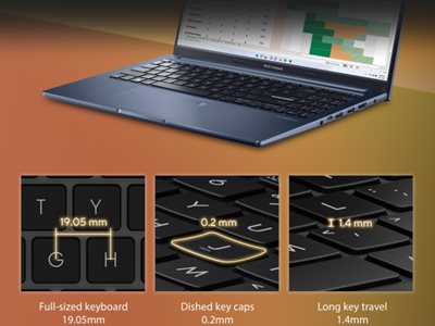 ASUS VivoBook FHD 15.6” OLED Notebook, AMD Ryzen 7 5800H, 16GB RAM