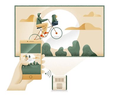 Step 4. Enjoy wireless viewing