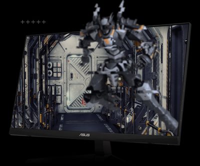 The comparison image with ADAPTIVE-SYNC OFF & ELMB OFF