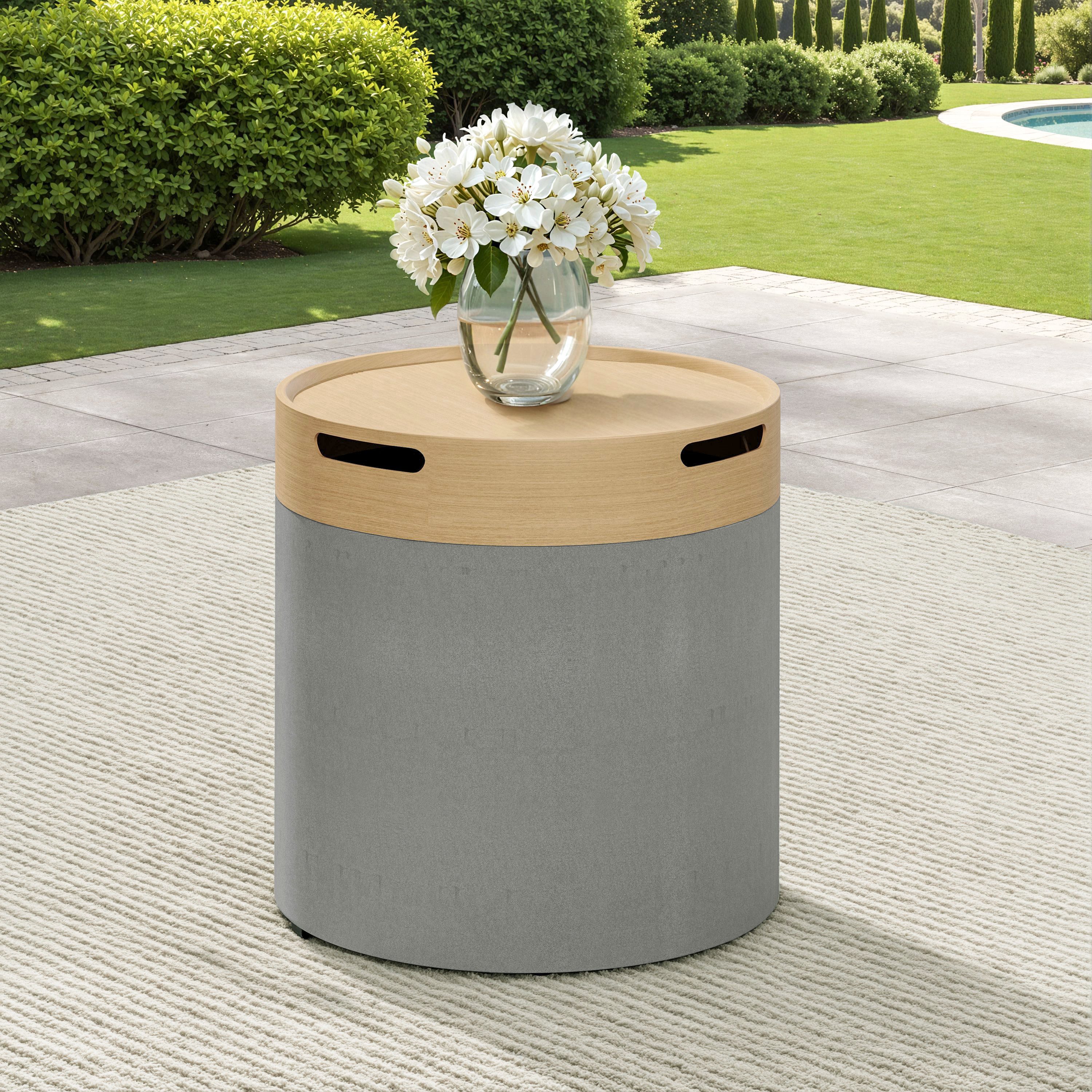 Sirio Madera 7-piece Fire Outdoor Patio Seating Set | Costco