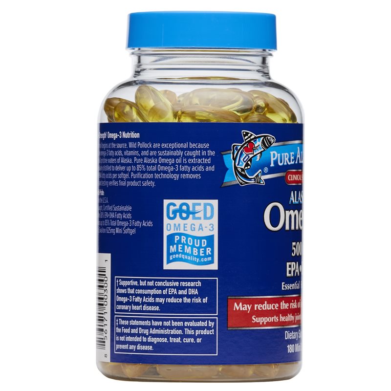 360 degree images of the Pure Alaska Omega Clinical Strength Alaskan Omega-3 dietary supplement product bottle 20