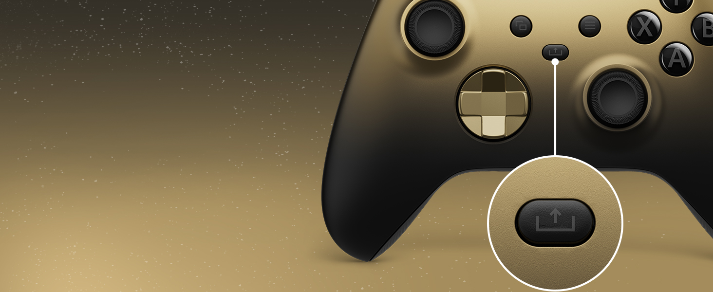 Microsoft Xbox – Controller Edition Shadow Special Wireless Gold