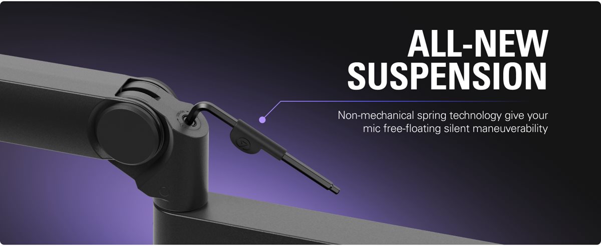 WAVE MIC ARM PRO - Black