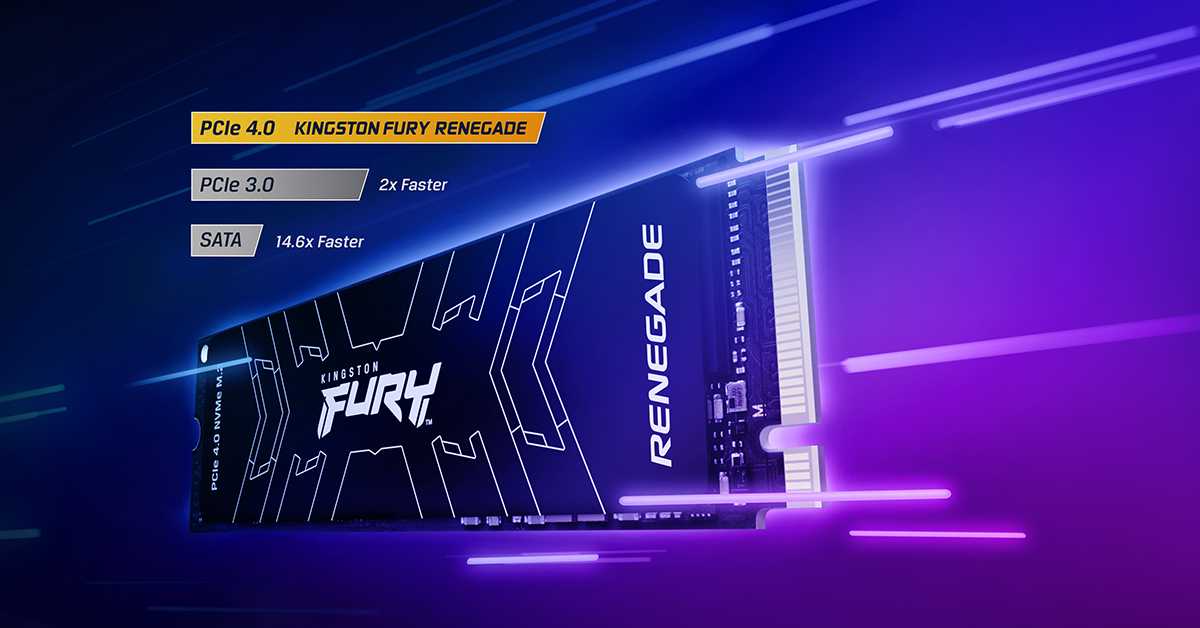 Kingston Fury Renegade SSD PCIE 4.0 NVME SSD - 1 TO – ESP-Tech