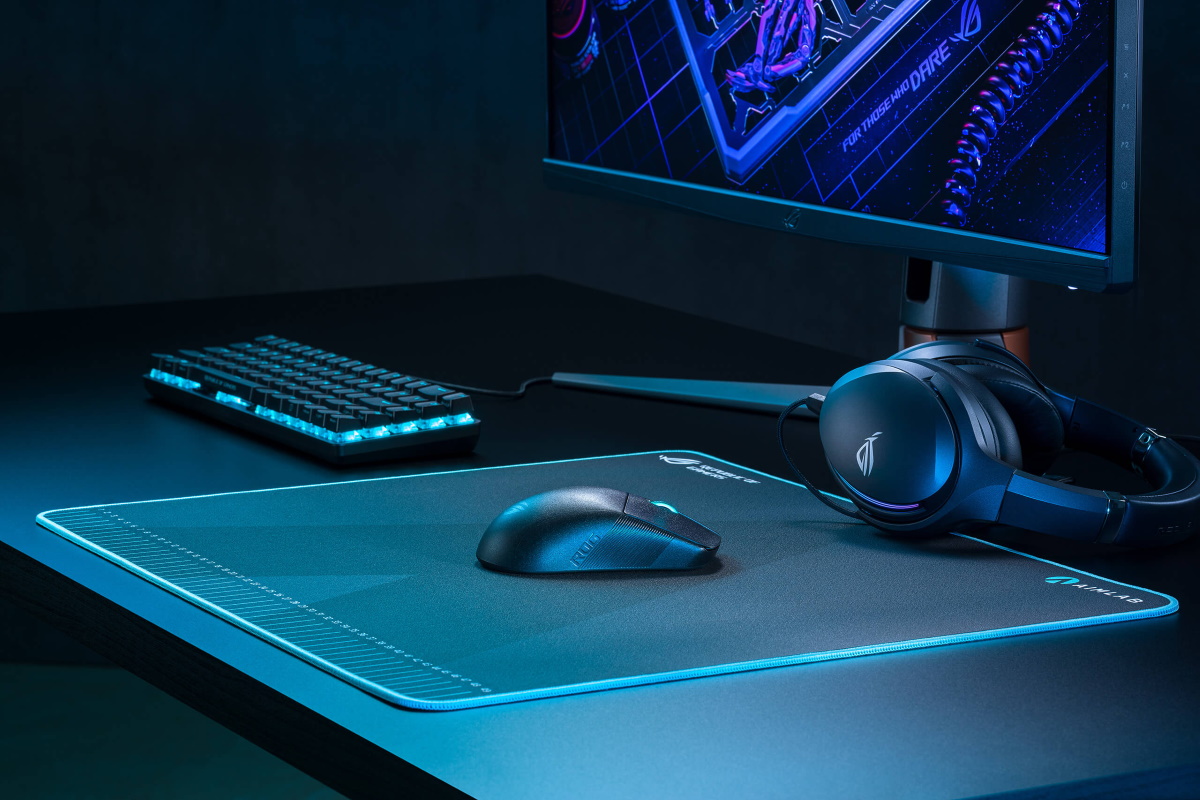 ASUS ROG Hone Ace Aim Lab Edition Large Gaming Mouse Pad - Thumbnail 5