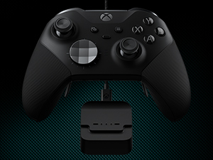 Refurbished: Microsoft Xbox Elite FST-00001 Wireless Controller Series 2 -  Black 