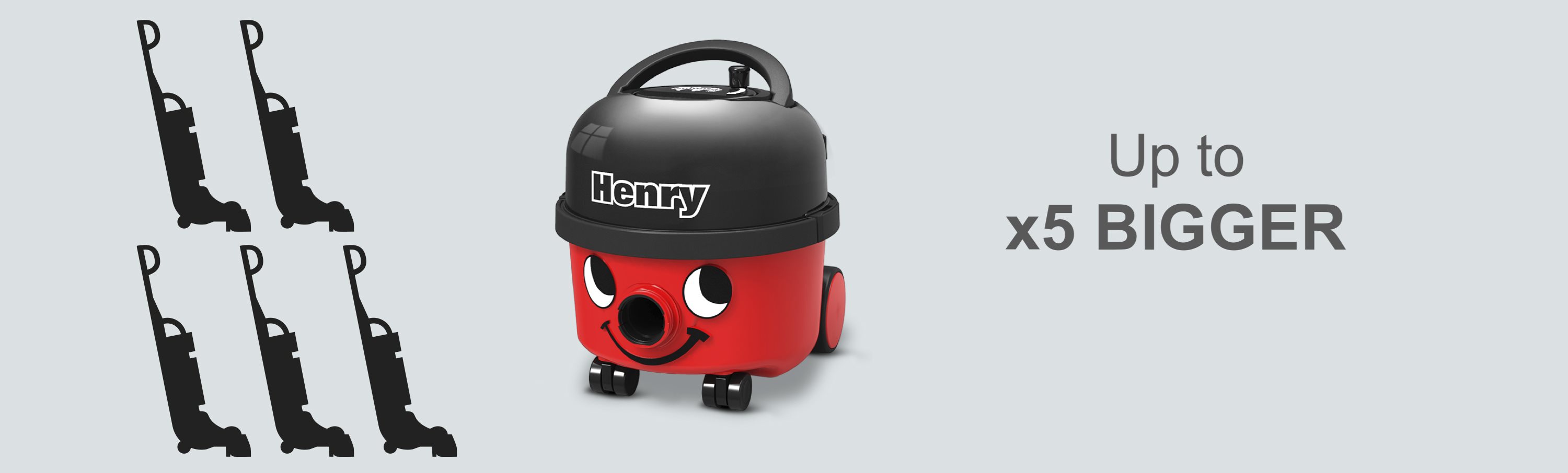 Buy Henry Bagged Corded Cylinder Vacuum Cleaner - Red