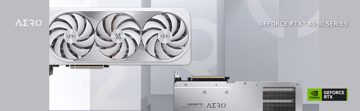 GIGABYTE GeForce RTX 4090 AERO OC 24GB Ada Lovelace Graphics Card