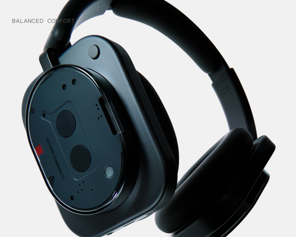Buy Nothing Headphone (1) Over-Ear Wireless Headphones - Black