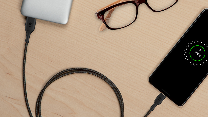 Belkin BoostCharge Pro Flex Braided USB-C To USB-C Charger Cable (2M/6.6FT), USB-IF Certified Power Delivery PD Fast Charging Cable For IPhone 16 Series, MacBook Pro, IPad Pro, Galaxy S23, S22 - White