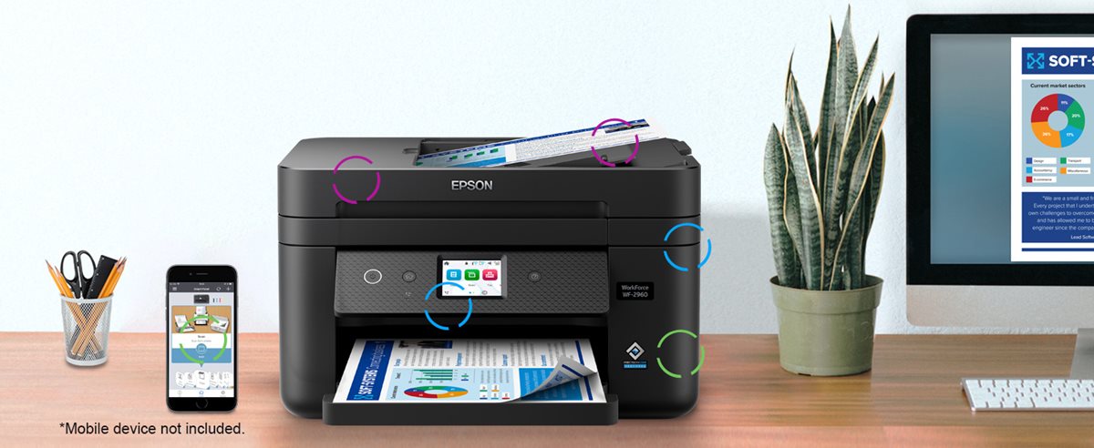 Epson WorkForce WF-2960 All-in-One Printer