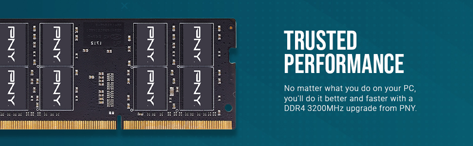 PNY 64GB (2 x 32GB) 260-Pin DDR4 SO-DIMM DDR4 3200 (PC4 25600
