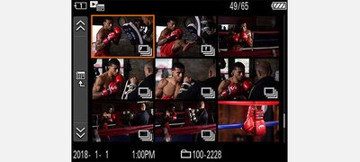 Enhanced operability for continuous shooting